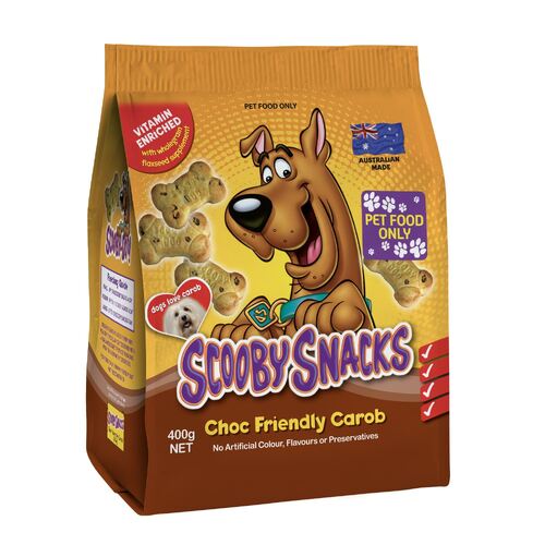 Scooby Snacks Treat Choc Friendly Carob 400g