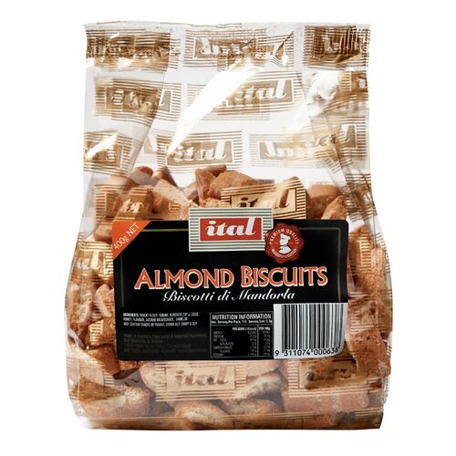 Almond Biscotti Bag 400g