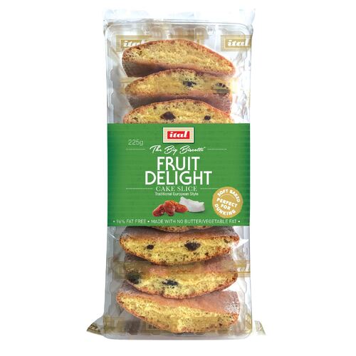 Fruit Delight Cake Slice 225g