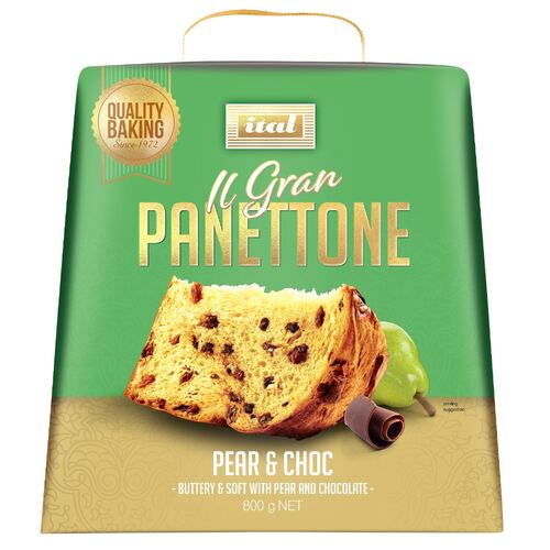 PANETTONE Pear & Choc 800g