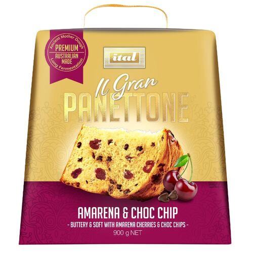 Panettone Amarena & Choc 900g