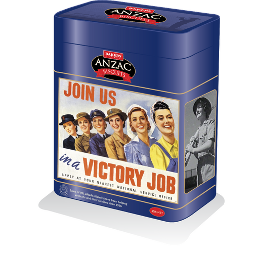 Bakers Finest Anzac Biscuits Women at War